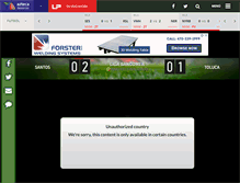 Tablet Screenshot of futbolxinternet.com